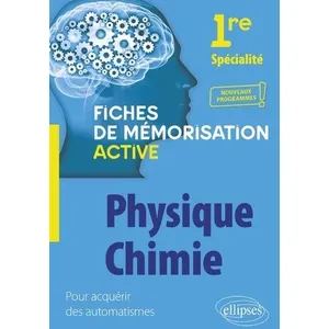 Ellipses Physique-chimie 1re spécialité pas cher