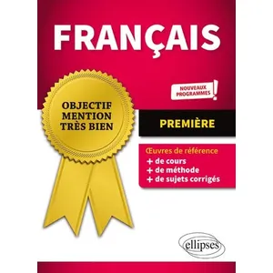 Ellipses Français 1re pas cher