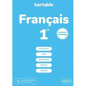 Ellipses Français 1re pas cher