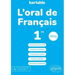 Comparateur de prix : Ellipses L'oral De Français 1re