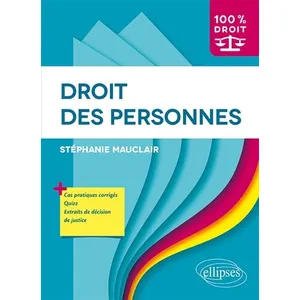 Ellipses Droit Des Personnes