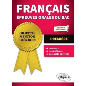 Comparateur de prix : Ellipses Français Épreuves Orales Du Bac 1re