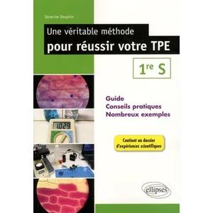 Comparateur de prix : Ellipses Une Véritable Méthode Pour Réussir Votre Tpe 1re S