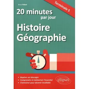 Ellipses 20 Minutes D'histoire-Géographie Par Jour Tle S pas cher