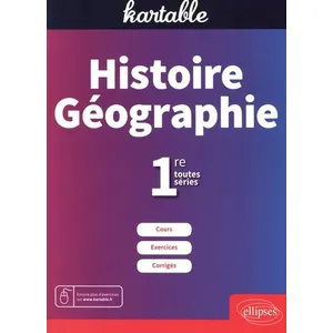 Comparateur de prix : Ellipses Histoire Géographie 1re Toutes Séries L, Es, S