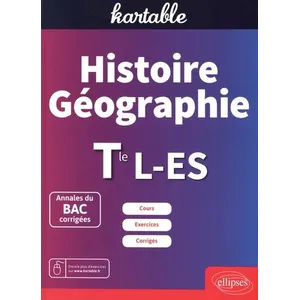 Comparateur de prix : Ellipses Histoire Géographie Tle L, Es