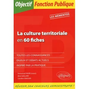 Ellipses La Culture Territoriale En 60 Fiches pas cher