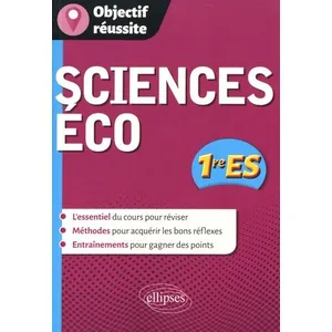 Ellipses Sciences Économiques Et Sociales 1re Es pas cher