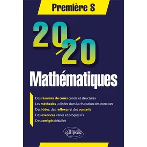 Ellipses 20/20 En Mathématiques 1res pas cher
