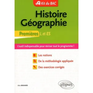 Ellipses Histoire-Géographie 1res L Et Es pas cher