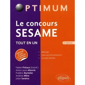 Comparateur de prix : Ellipses Le Concours Sesame