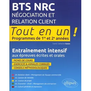 Comparateur de prix : Ellipses BTS NRC Négociation et Relation Client