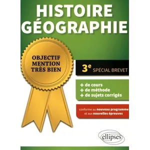 Ellipses Histoire-Géographie 3e - Spécial Brevet pas cher