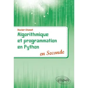 Ellipses Algorithmique et programmation en Python en Seconde pas cher