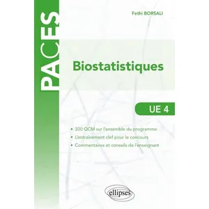 Ellipses Biostatistiques Ue4 pas cher