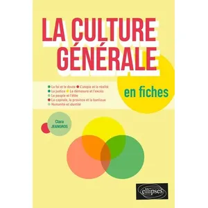 Ellipses La Culture Générale En Fiches pas cher