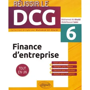 Comparateur de prix : Ellipses Finance D'entreprise Ue 6