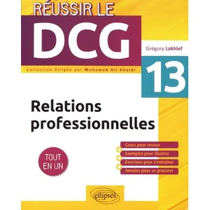 Ellipses Relations Professionnelles Ue13 pas cher