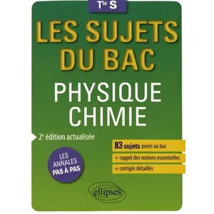 Comparateur de prix : Ellipses Physique-Chimie Tle S - Enseignements Spécifique Et De Spécialité