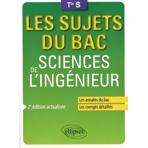 Comparateur de prix : Ellipses Sciences De L'ingénieur Tle S