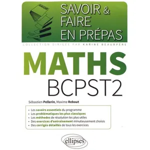 Ellipses Maths Bcpst2 pas cher