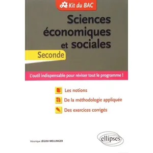 Ellipses Sciences Économiques Et Sociales 2de pas cher