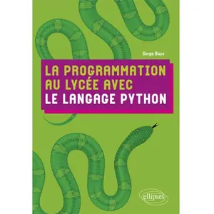 Comparateur de prix : Ellipses La programmation au lycée avec le langage Python
