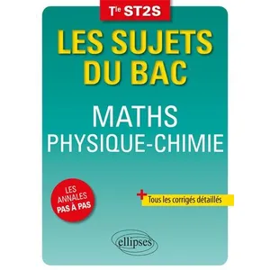 Ellipses Maths Physique-Chimie Tle St2s pas cher