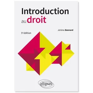 Ellipses Introduction Au Droit pas cher