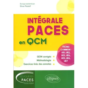 Ellipses Intégrale Paces En Qcm pas cher