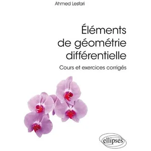 Ellipses Eléments de géométrie différentielle pas cher