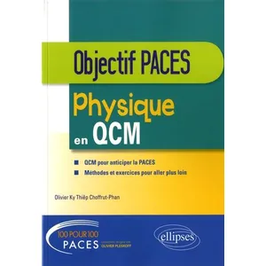 Ellipses Physique en QCM pas cher
