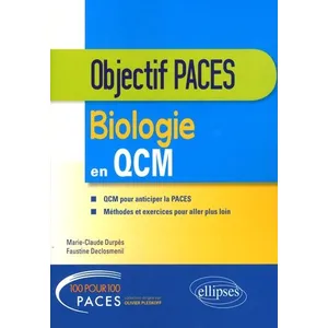 Ellipses Biologie En Qcm pas cher