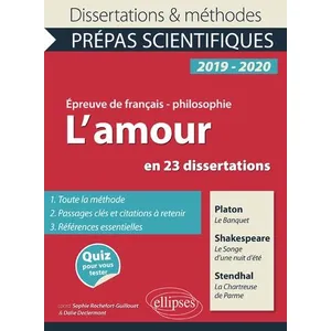 Ellipses Thème et les trois oeuvres. Epreuve de français/philo. Prépas... pas cher