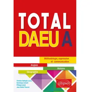 Comparateur de prix : Ellipses Total Daeu A - Anglais, Histoire, Géographie