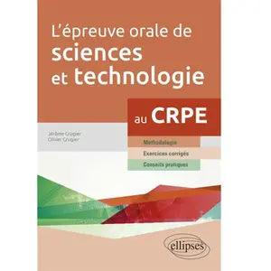 Comparateur de prix : L'épreuve orale de sciences et technologie au CRPE