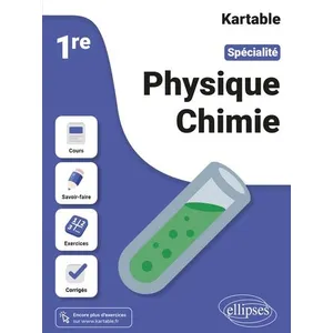 Ellipses Spécialité Physique-Chimie 1re pas cher