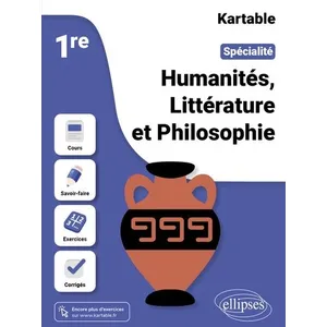 Comparateur de prix : Ellipses Spécialité Humanités, littérature et philosophie 1re