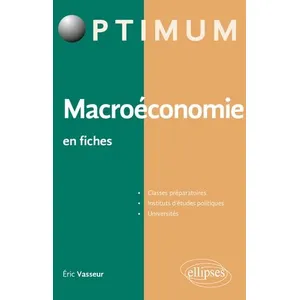 Comparateur de prix : Ellipses Macroéconomie En Fiches