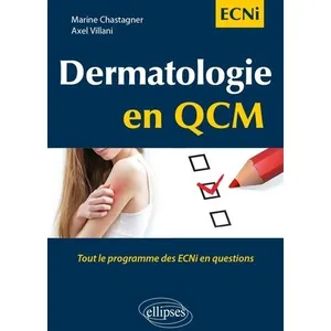Comparateur de prix : Ellipses Dermatologie En Qcm - Tout Le Programme Des Ecni En Questions