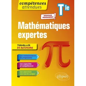Ellipses Mathématiques Expertes Tle pas cher