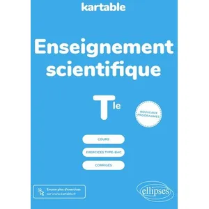 Ellipses Enseignement Scientifique Tle pas cher