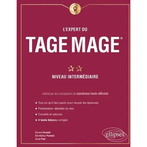 Ellipses L'expert Du Tage Mage® Niveau Intermédiaire - 4 Tests Blancs pas cher