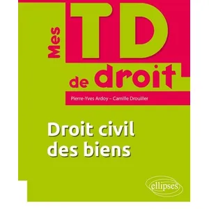 Ellipses Droit Civil Des Biens pas cher