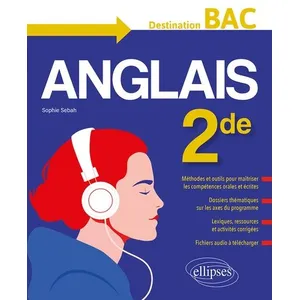 Comparateur de prix : Ellipses Anglais 2de - Destination Bac