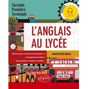 Ellipses L'anglais au lycée Seconde, Première, Terminale pas cher