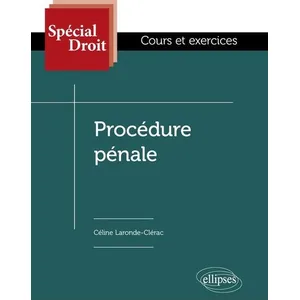 Ellipses Procédure Pénale pas cher