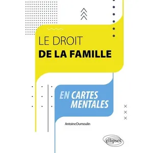 Comparateur de prix : Ellipses Le Droit De La Famille En Cartes Mentales