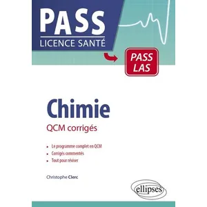 Ellipses Chimie - Qcm Corrigés
