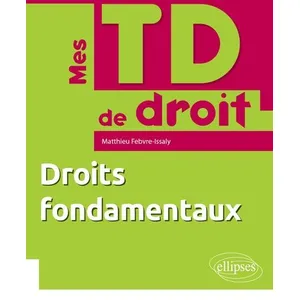 Ellipses Droits Fondamentaux pas cher